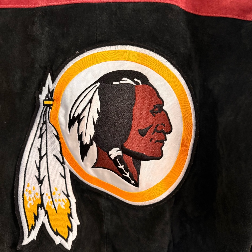 Washington Redskins Leather Vintage Medium NFL G-III NFL Bomber - Picture 16 of 16